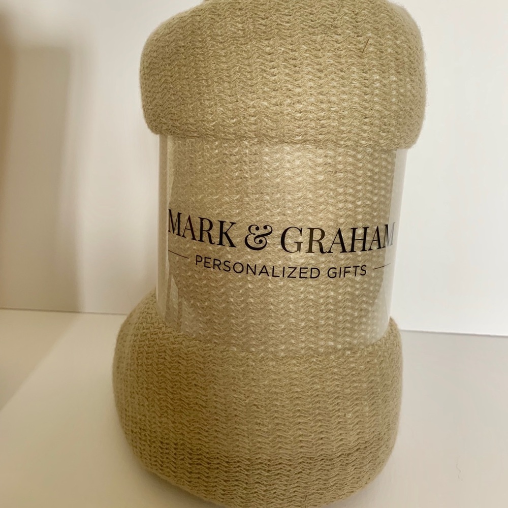 Mark & Graham colorblock fringe throw fit fab fun